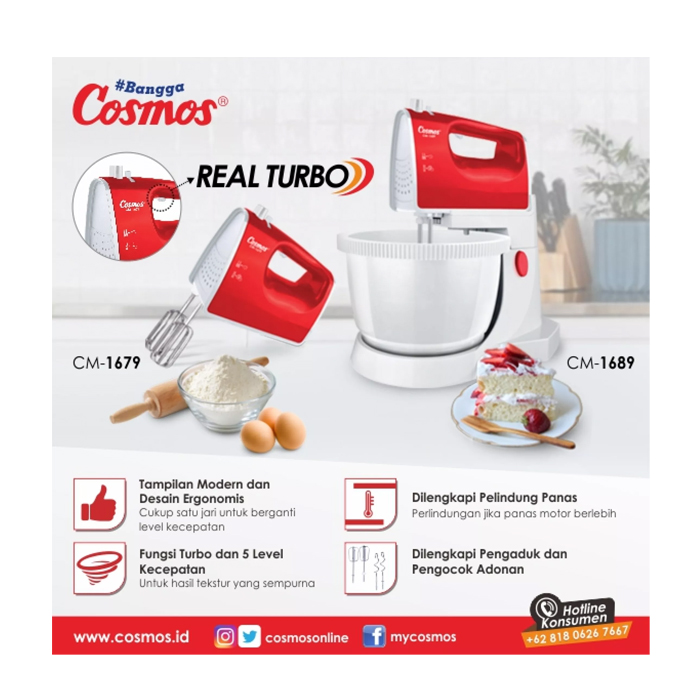 Cosmos Hand Mixer - CM1679